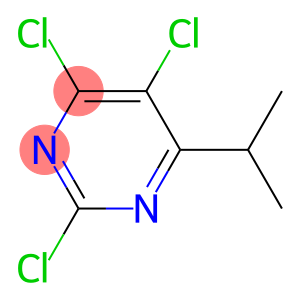 Pyrimidine, 2,4,5-trichloro-6-(1-methylethyl)-