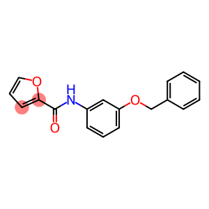 2-Furancarboxamide, N-[3-(phenylmethoxy)phenyl]-