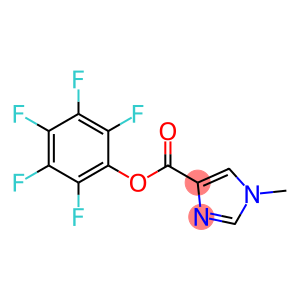 1-methyl-4-imidazolecarboxylic acid (2,3,4,5,6-pentafluorophenyl) ester