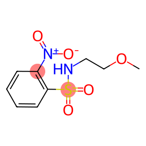 (2-METHOXYETHYL)((2-NITROPHENYL)SULFONYL)AMINE