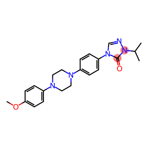 2-sec-butyl-4-{4-[4-(4-hydroxyphenyl)piperazin-1-yl]phenyl}-2,4-dihydro-3H-1,2,4-triazol-3-one