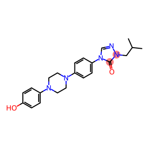 2,4-Dihydro-4-[4-(4-hydroxyphenyl)-1-piperazinylphenyl]-2-(1-methyl-propyl)-3H-1,2,4-triazol-3-one