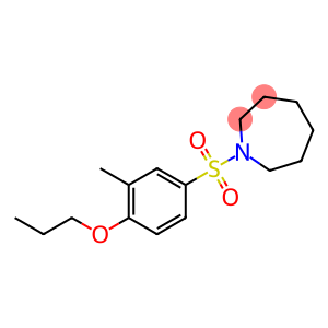 1H-Azepine, hexahydro-1-[(3-methyl-4-propoxyphenyl)sulfonyl]-