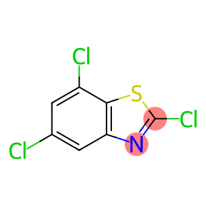 2,5,7-trichloro-1,3-benzothiazole