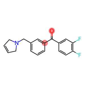 Methanone, (3,4-difluorophenyl)[3-[(2,5-dihydro-1H-pyrrol-1-yl)methyl]phenyl]-