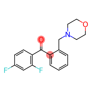 Methanone, (2,4-difluorophenyl)[2-(4-morpholinylmethyl)phenyl]-