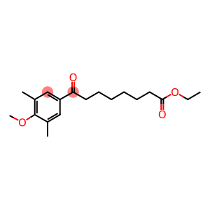 Benzeneoctanoic acid, 4-methoxy-3,5-dimethyl-η-oxo-, ethyl ester