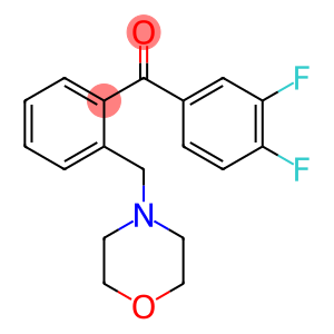 Methanone, (3,4-difluorophenyl)[2-(4-morpholinylmethyl)phenyl]-