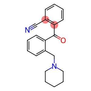 2-CYANO-2'-PIPERIDINOMETHYL BENZOPHENONE