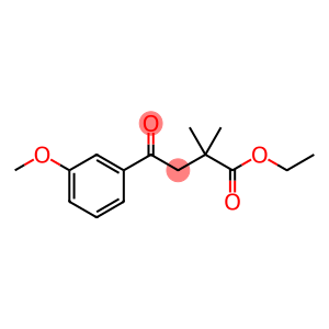 Benzenebutanoic acid, 3-methoxy-α,α-dimethyl-γ-oxo-, ethyl ester