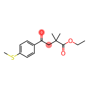ETHYL 2,2-DIMETHYL-4-OXO-4-(4-METHYLTHIOPHENYL)BUTYRATE