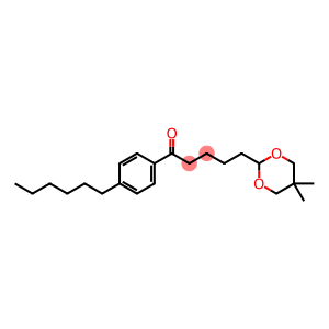 5-(5,5-DIMETHYL-1,3-DIOXAN-2-YL)-4'-HEXYLVALEROPHENONE