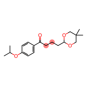 4-(5,5-DIMETHYL-1,3-DIOXAN-2-YL)-4'-ISOPROPOXYBUTYROPHENONE