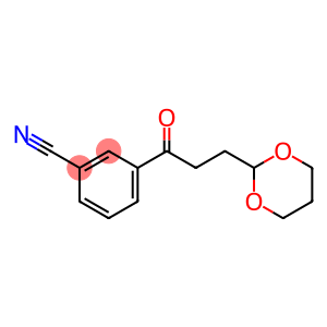 3'-CYANO-3-(1,3-DIOXAN-2-YL)PROPIOPHENONE