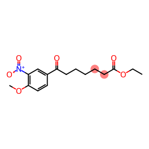 ETHYL 7-(4-METHOXY-3-NITROPHENYL)-7-OXOHEPTANOATE