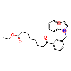 ETHYL 8-[3-(INDOLYLMETHYL)PHENYL]-8-OXOOCTANOATE