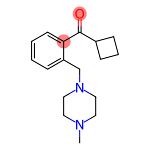 CYCLOBUTYL 2-(4-METHYLPIPERAZINOMETHYL)PHENYL KETONE