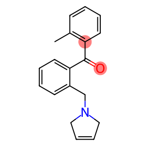 2-METHYL-2'-(3-PYRROLINOMETHYL) BENZOPHENONE