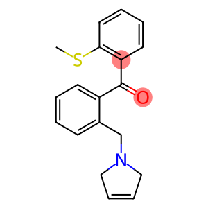 Methanone, [2-[(2,5-dihydro-1H-pyrrol-1-yl)methyl]phenyl][2-(methylthio)phenyl]-