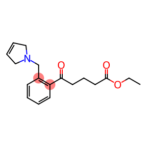 ETHYL 5-OXO-5-[2-(3-PYRROLINOMETHYL)PHENYL]VALERATE