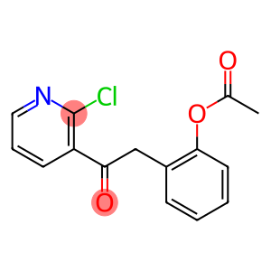 2-ACETOXYBENZYL 2-CHLORO-3-PYRIDYL KETONE