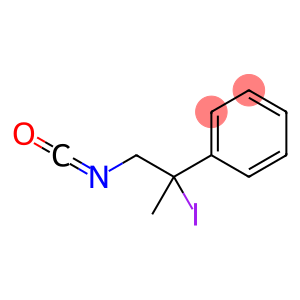 Benzene, (1-iodo-2-isocyanato-1-methylethyl)-