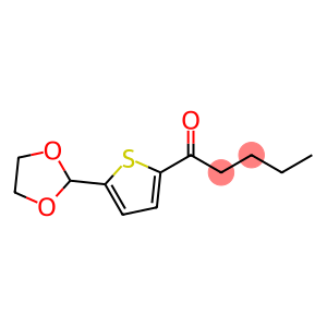 1-Pentanone, 1-[5-(1,3-dioxolan-2-yl)-2-thienyl]-