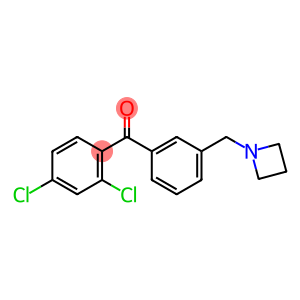 3'-AZETIDINOMETHYL-2,4-DICHLOROBENZOPHENONE