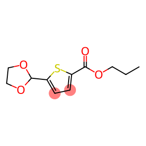 PROPYL 5-(1,3-DIOXOLAN-2-YL)-2-THIOPHENECARBOXYLATE