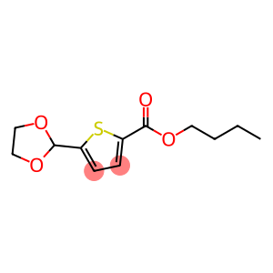 BUTYL 5-(1,3-DIOXOLAN-2-YL)-2-THIOPHENECARBOXYLATE