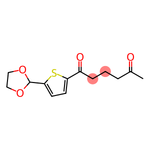 5-(1,3-DIOXOLAN-2-YL)-2-THIENYL 4-OXOPENTYL KETONE