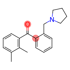 2,3-DIMETHYL-2'-PYRROLIDINOMETHYL BENZOPHENONE