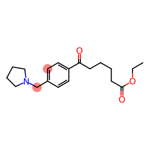 ETHYL 6-OXO-6-[(4-PYRROLIDINOMTHYL)PHENYL]HEXANOATE