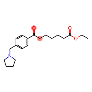 ETHYL 7-OXO-7-[(4-PYRROLIDINOMTHYL)PHENYL]HEPTANOATE