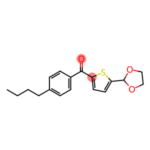 Methanone, (4-butylphenyl)[5-(1,3-dioxolan-2-yl)-2-thienyl]-