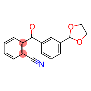 2-CYANO-3'-(1,3-DIOXOLAN-2-YL)BENZOPHENONE