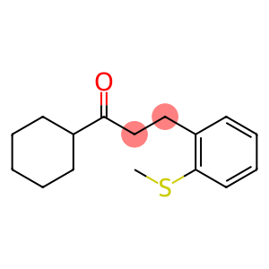 CYCLOHEXYL 2-(2-THIOMETHYLPHENYL)ETHYL KETONE