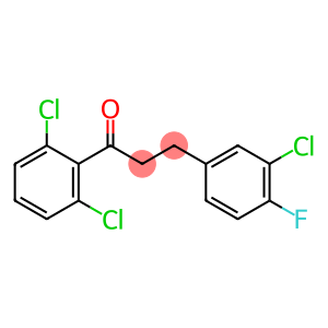 3-(3-CHLORO-4-FLUOROPHENYL)-2',6'-DICHLOROPROPIOPHENONE