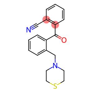 2-CYANO-2'-THIOMORPHOLINOMETHYL BENZOPHENONE