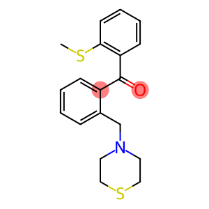 2-THIOMETHYL-2'-THIOMORPHOLINOMETHYL BENZOPHENONE