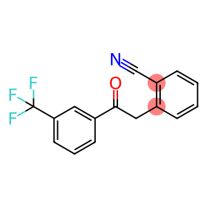 Benzonitrile, 2-[2-oxo-2-[3-(trifluoromethyl)phenyl]ethyl]-