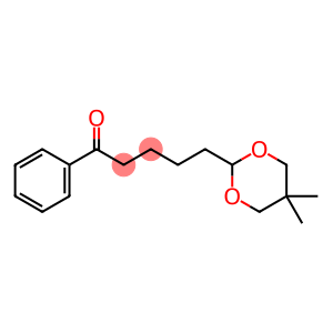 5-(5,5-DIMETHYL-1,3-DIOXAN-2-YL)VALEROPHENONE