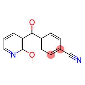 Benzonitrile, 4-[(2-methoxy-3-pyridinyl)carbonyl]-