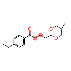 4-(5,5-DIMETHYL-1,3-DIOXAN-2-YL)-4'-ETHYLBUTYROPHENONE