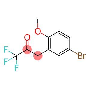 3-(5-BROMO-2-METHOXYPHENYL)-1,1,1-TRIFLUORO-2-PROPANONE