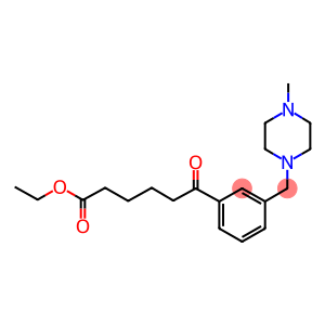 Benzenehexanoic acid, 3-[(4-methyl-1-piperazinyl)methyl]-ε-oxo-, ethyl ester