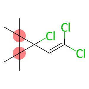 Cyclopropane, 1-chloro-1-(2,2-dichloroethenyl)-2,2,3,3-tetramethyl-