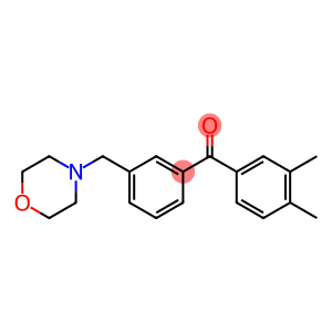 3,4-DIMETHYL-3'-MORPHOLINOMETHYL BENZOPHENONE