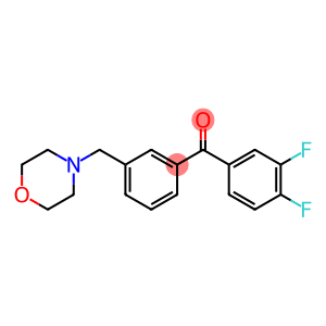 Methanone, (3,4-difluorophenyl)[3-(4-morpholinylmethyl)phenyl]-