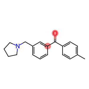 4'-METHYL-3-PYRROLIDINOMETHYL BENZOPHENONE